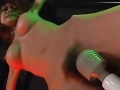 Petite asíu teen bundin og lék sér